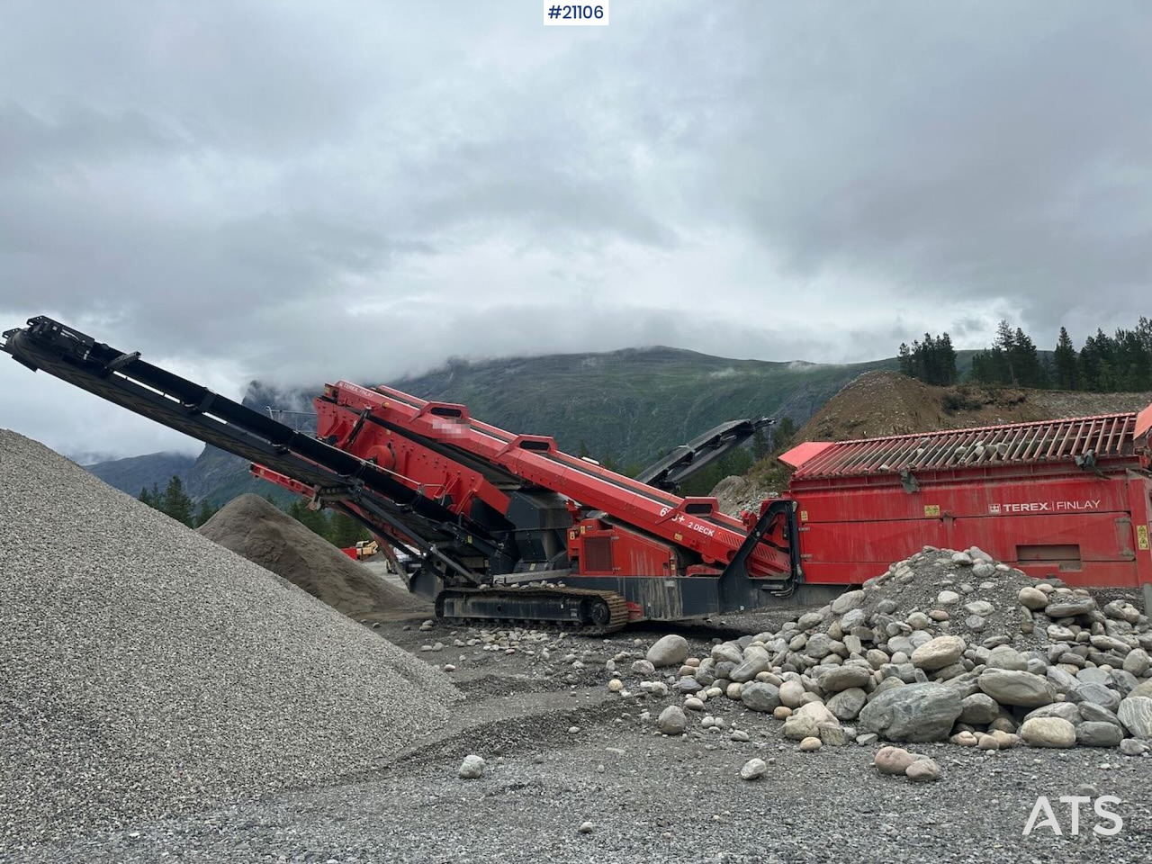 Terex Finlay 693+ - Peneira vibratória: foto 4 Terex Finlay 693+ - Peneira vibratória: foto 4