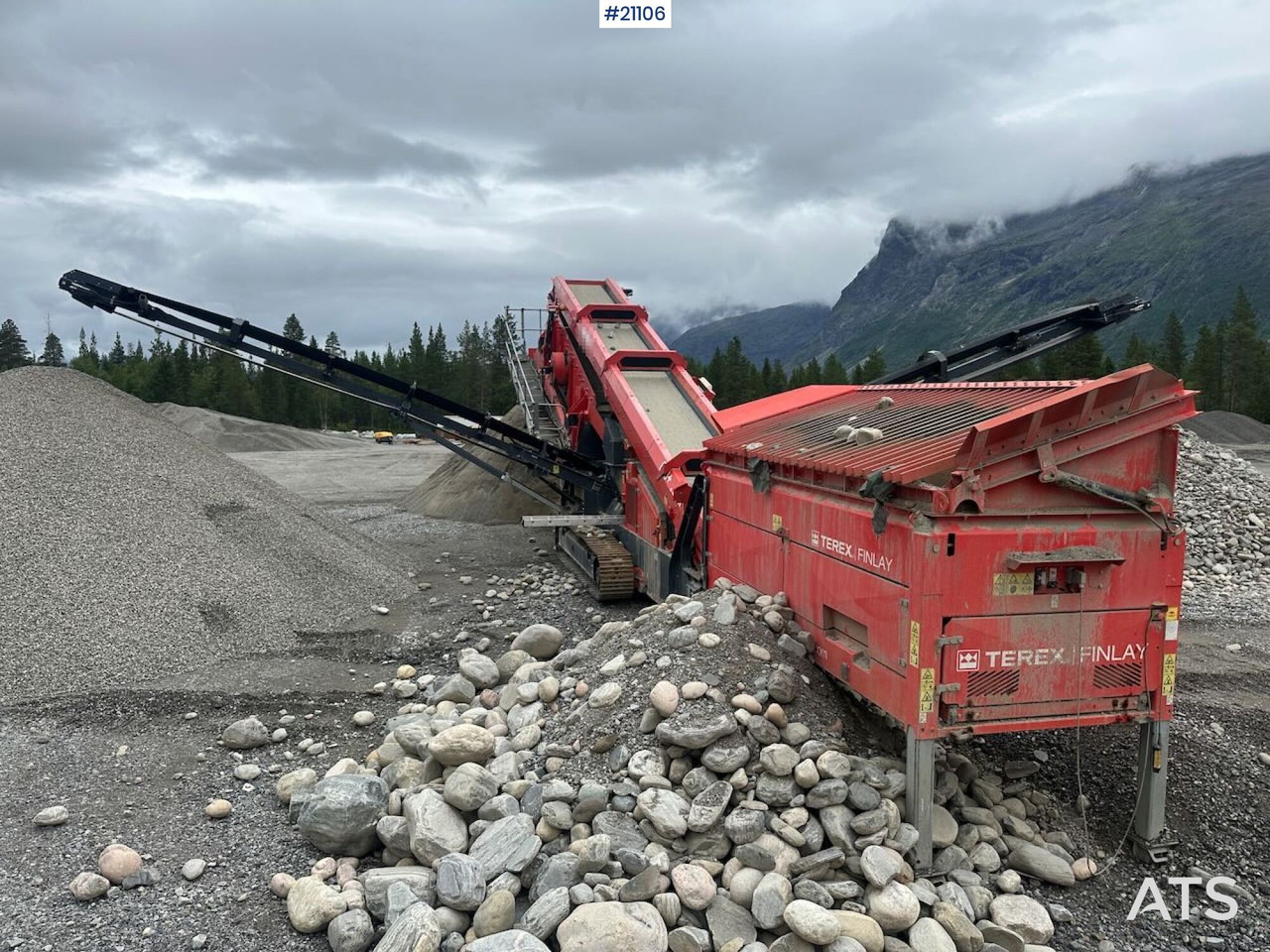 Terex Finlay 693+ sikteverk. - Peneira vibratória: foto 2 Terex Finlay 693+ sikteverk. - Peneira vibratória: foto 2