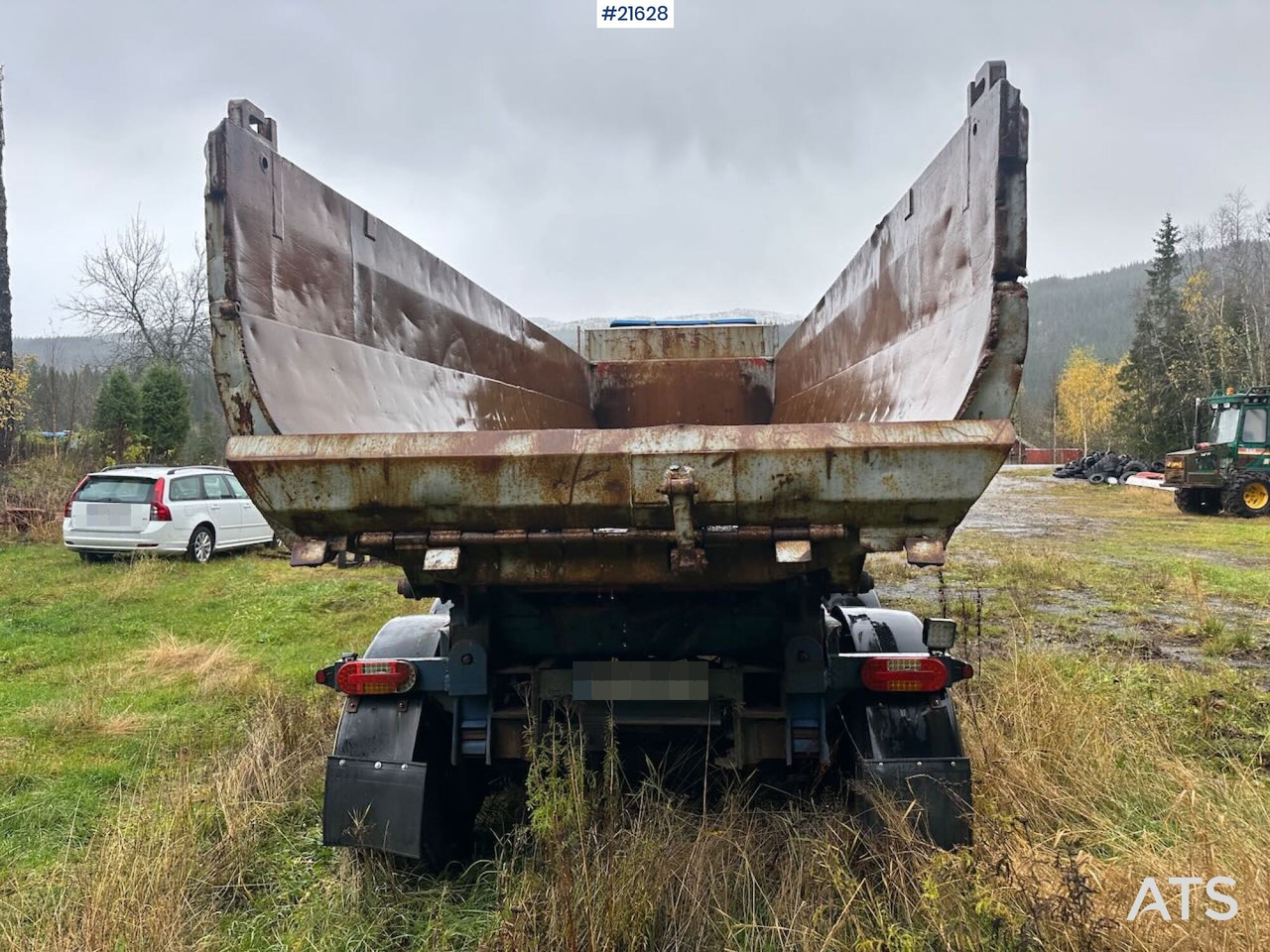 MAN TGA 28.530 6x2 trekkvogn m/ 1987 L.A.G Bree 3 akslet tippsemi SE VIDEO - Tractor: foto 4 MAN TGA 28.530 6x2 trekkvogn m/ 1987 L.A.G Bree 3 akslet tippsemi SE VIDEO - Tractor: foto 4