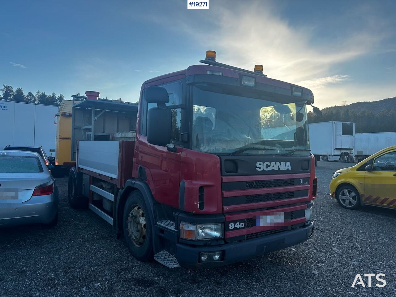 Scania P94 bufferbil m/ Euroskilt pute. Lav km - Veículo municipal/ Especial, Camião: foto 1 Scania P94 bufferbil m/ Euroskilt pute. Lav km - Veículo municipal/ Especial, Camião: foto 1