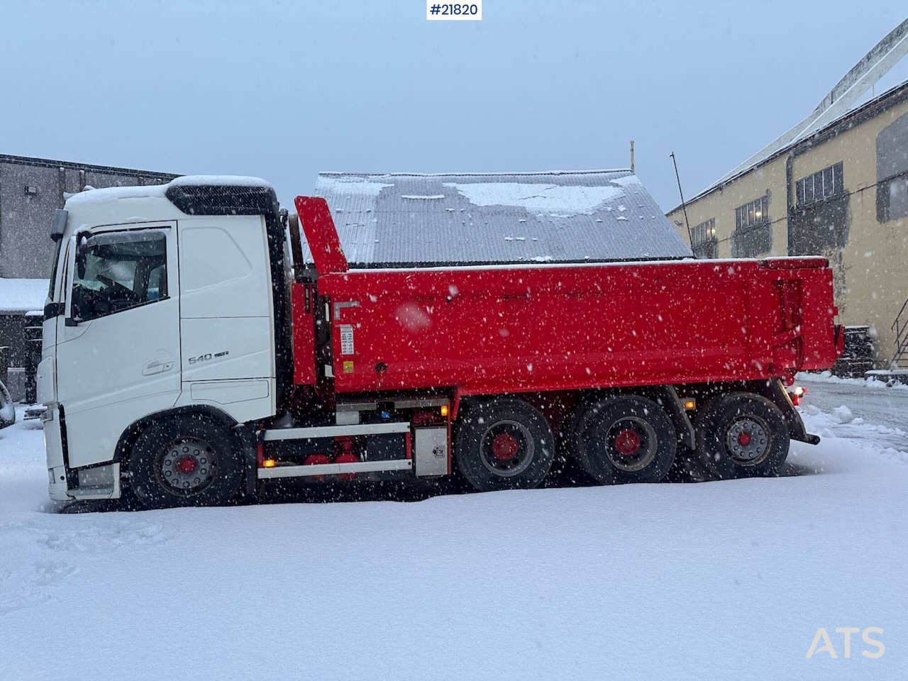 Volvo 2017 Volvo FH540 8x4 tippbil m/ ny dual clutch - Camião basculante: foto 2 Volvo 2017 Volvo FH540 8x4 tippbil m/ ny dual clutch - Camião basculante: foto 2
