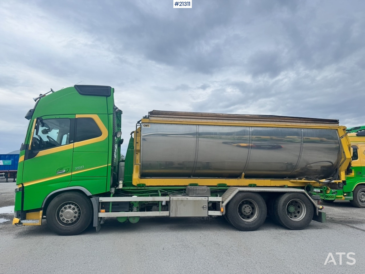 Volvo FH16 750 - Camião polibenne: foto 3 Volvo FH16 750 - Camião polibenne: foto 3