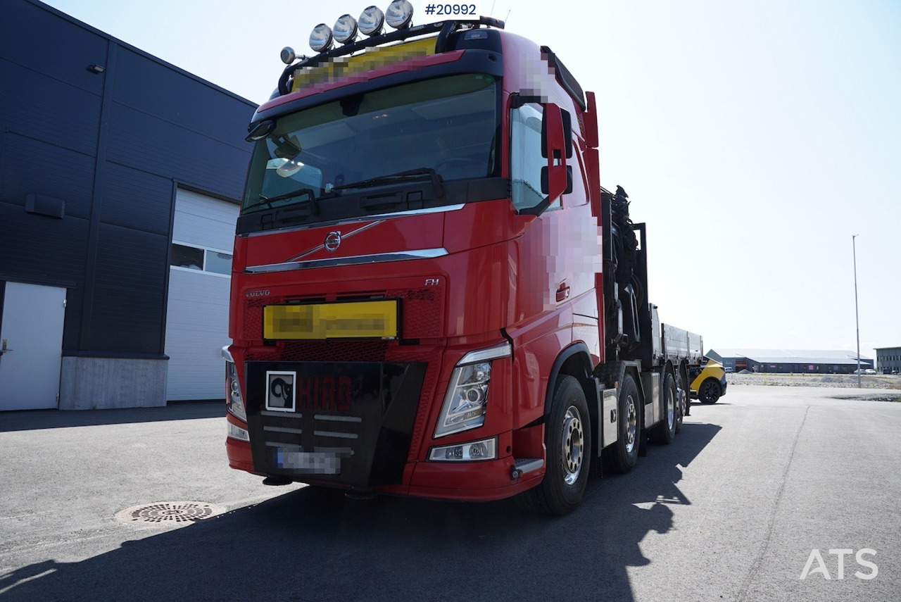 Volvo FH500 - Camião grua, Camião de caixa aberta/ Plataforma: foto 2 Volvo FH500 - Camião grua, Camião de caixa aberta/ Plataforma: foto 2