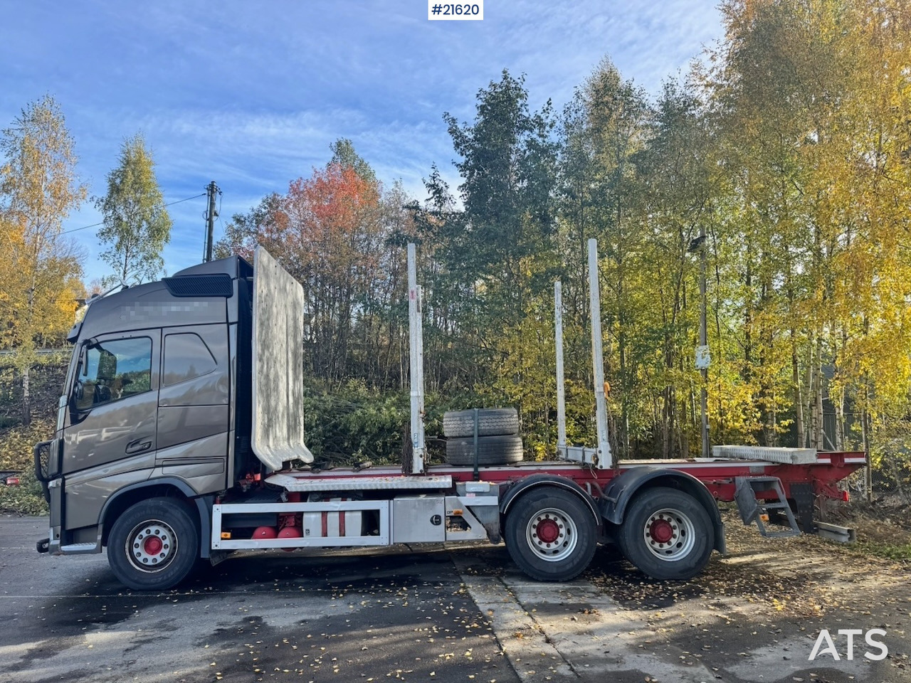 Volvo FH540 6x4 Tømmerbil uten kran - Camião de transporte de madeira: foto 3 Volvo FH540 6x4 Tømmerbil uten kran - Camião de transporte de madeira: foto 3