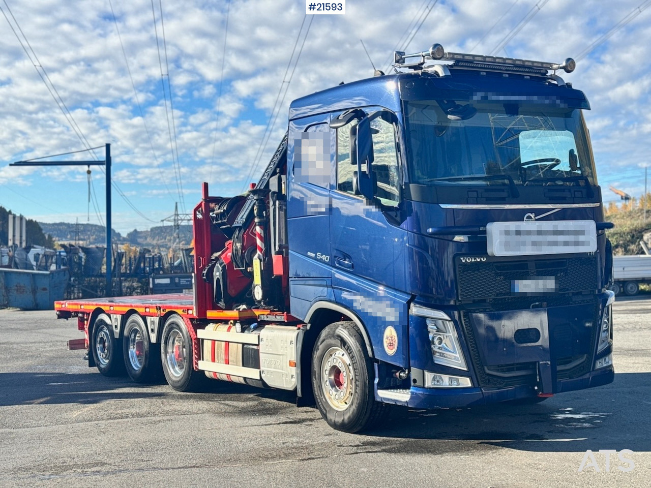 Volvo FH540 Kombibil - Camião grua: foto 4 Volvo FH540 Kombibil - Camião grua: foto 4