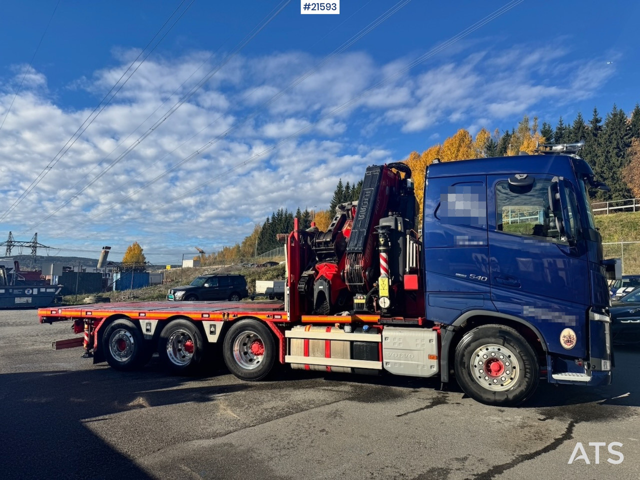Volvo FH540 Kombibil - Camião grua: foto 5 Volvo FH540 Kombibil - Camião grua: foto 5