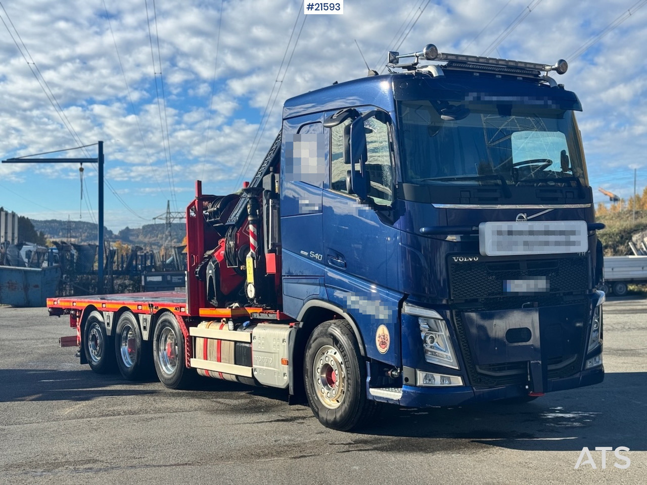 Volvo FH540 Kombibil - Camião grua: foto 3 Volvo FH540 Kombibil - Camião grua: foto 3