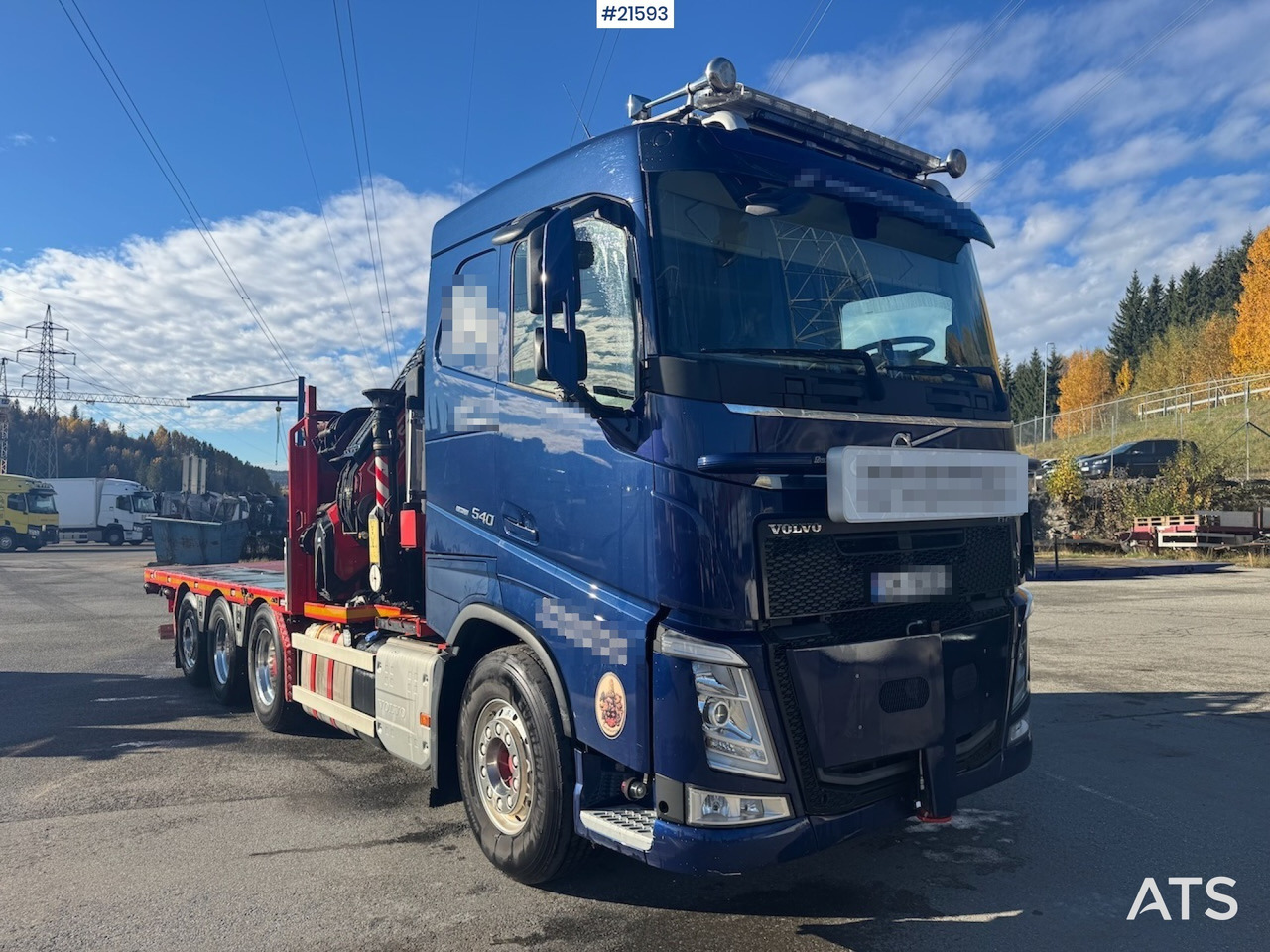Volvo FH540 Kombibil - Camião grua: foto 2 Volvo FH540 Kombibil - Camião grua: foto 2