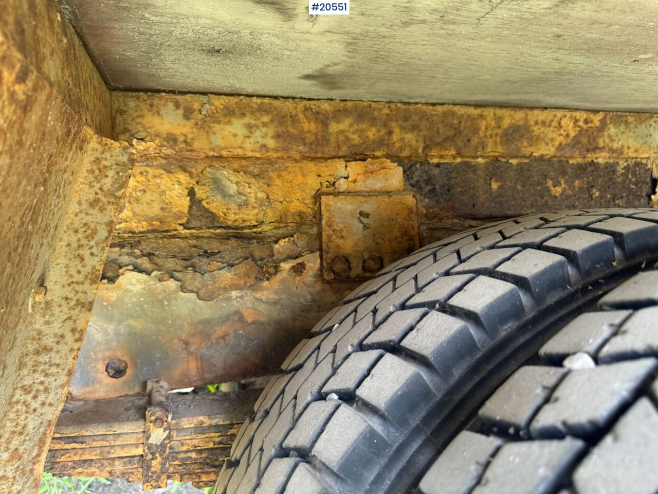 Camião de caixa aberta/ Plataforma, Camião grua Volvo FL4: foto 14