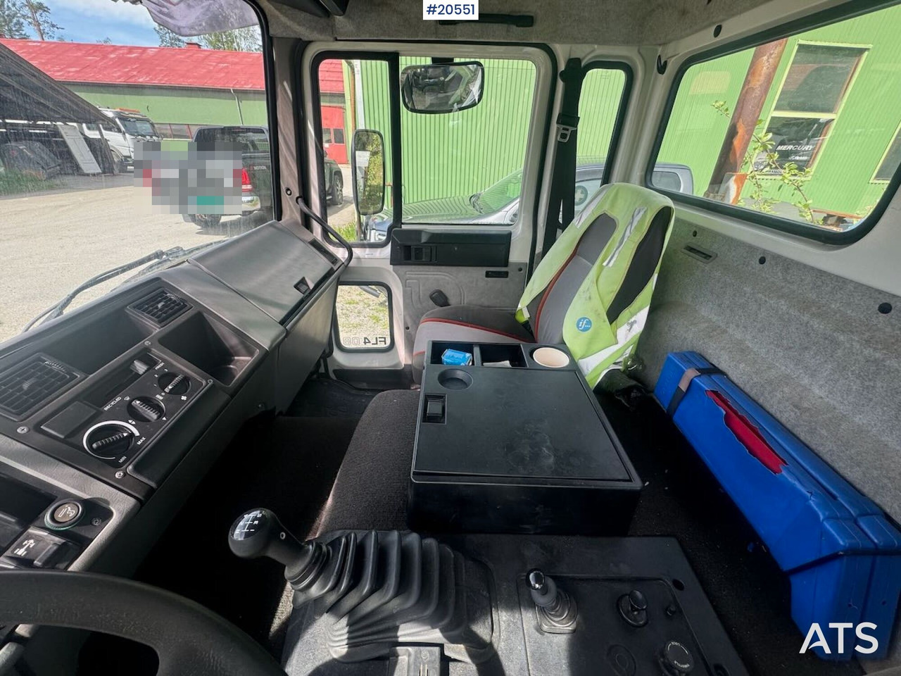 Camião de caixa aberta/ Plataforma, Camião grua Volvo FL4: foto 25