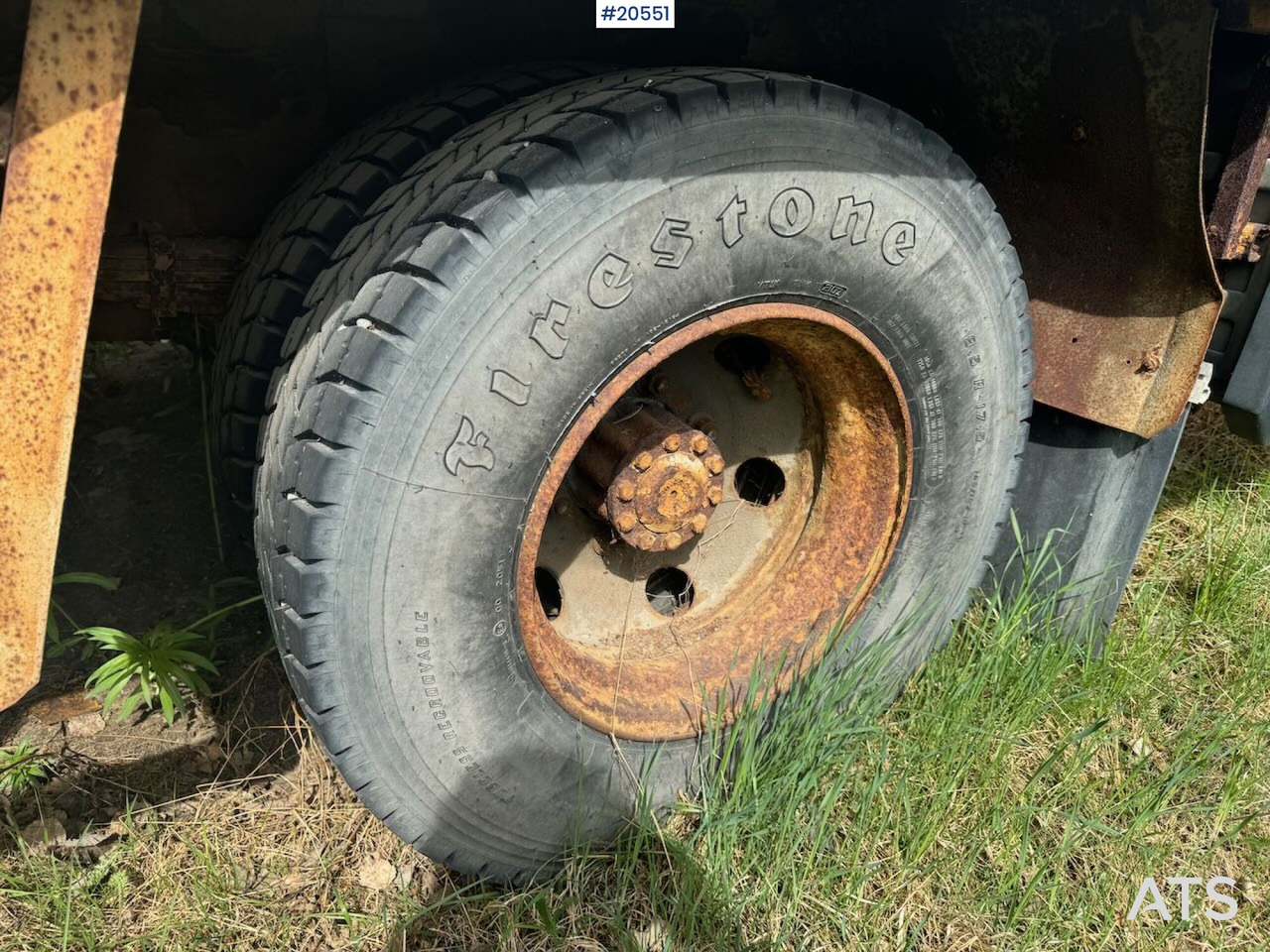 Camião de caixa aberta/ Plataforma, Camião grua Volvo FL4: foto 13