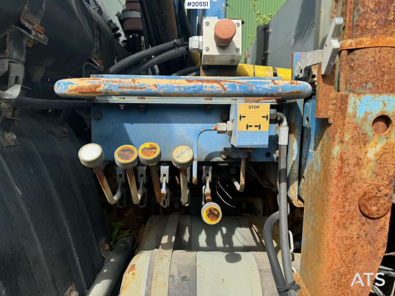 Camião de caixa aberta/ Plataforma, Camião grua Volvo FL4: foto 12