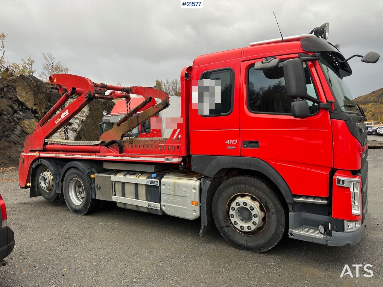 Camião multibenne Volvo FM 410 liftdumper 6x2 m/ Laxo påbygg, utskyt og rotator.: foto 6