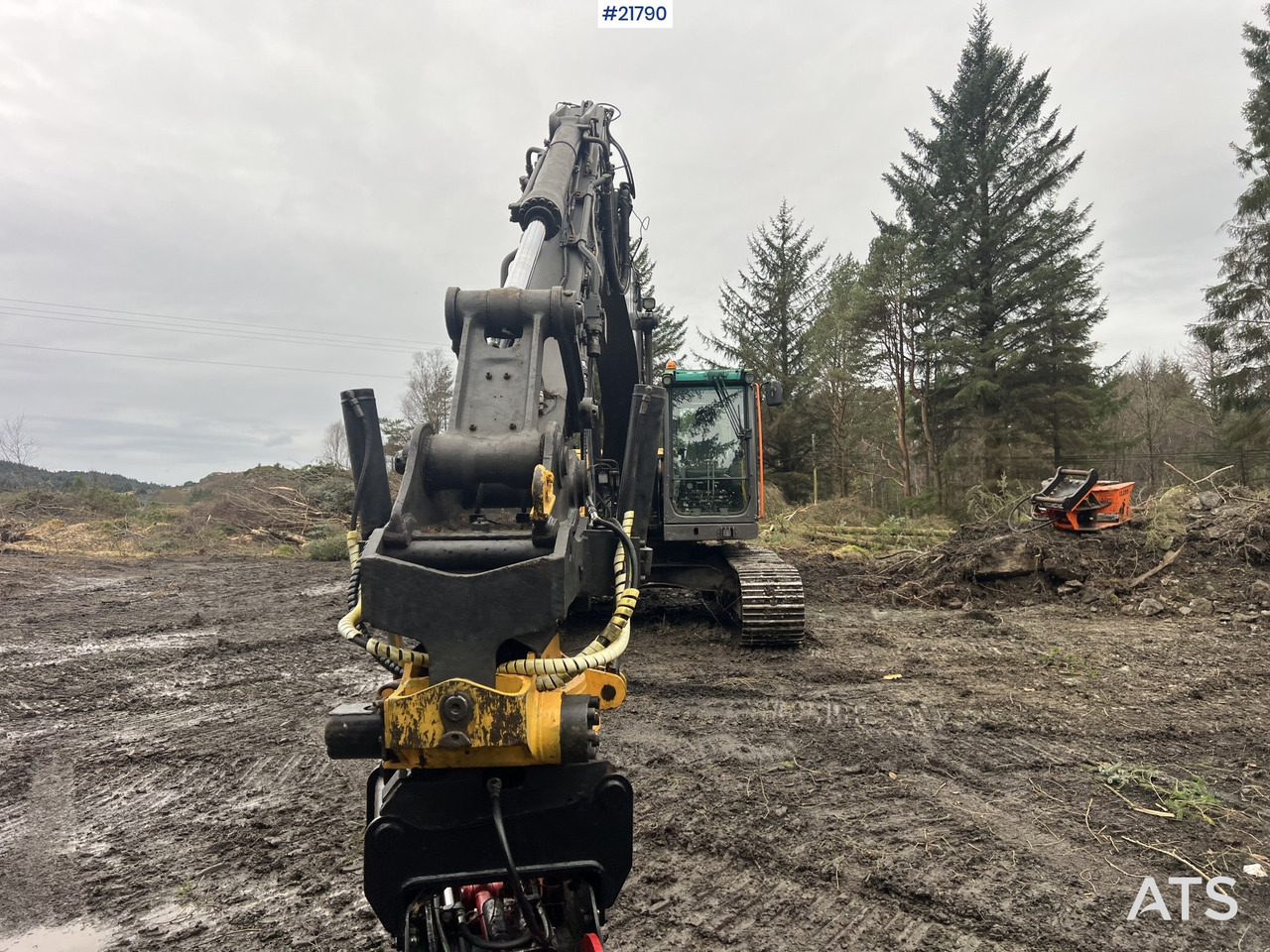 Volvo ec210cl gravemaskin m/ rototilt, pusseskuffe og tannskuffe - Escavadeira: foto 3 Volvo ec210cl gravemaskin m/ rototilt, pusseskuffe og tannskuffe - Escavadeira: foto 3