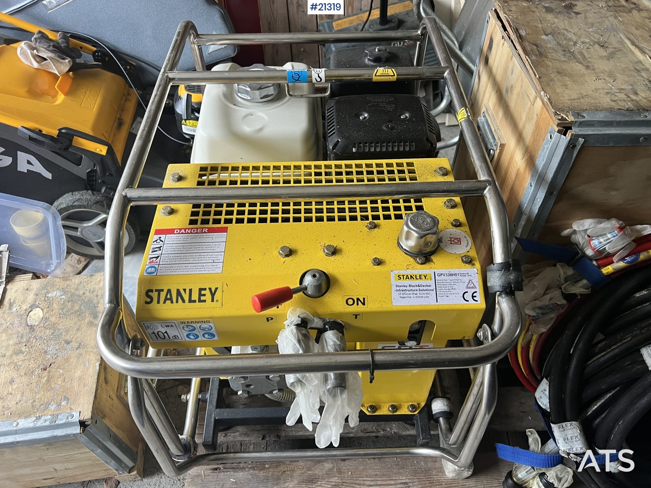 Sp400 Hydraulisk splitter - Equipamento de construção: foto 4 Sp400 Hydraulisk splitter - Equipamento de construção: foto 4