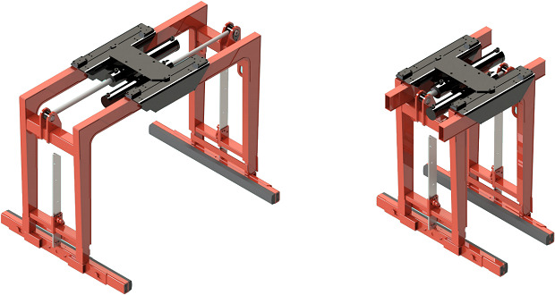 Brick stack grapple PL-02 - Grampo para Grua para camião: foto 1 Brick stack grapple PL-02 - Grampo para Grua para camião: foto 1