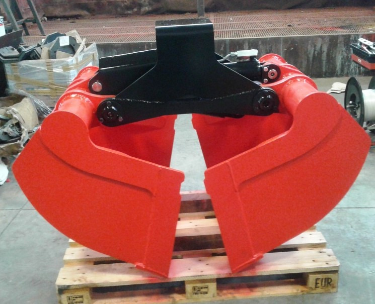 Clamshell bucket for digging BV-M 400 - Balde de maxilas para Grua para camião: foto 2 Clamshell bucket for digging BV-M 400 - Balde de maxilas para Grua para camião: foto 2