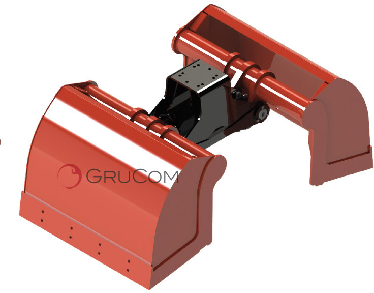 Clamshell bucket for digging BV-M 500 - Balde de maxilas para Grua para camião: foto 1 Clamshell bucket for digging BV-M 500 - Balde de maxilas para Grua para camião: foto 1
