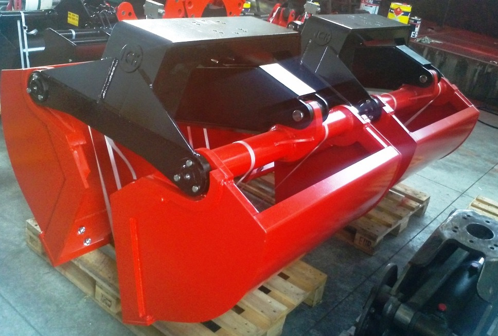 Clamshell bucket with high capacity BV-S 500 - Balde de maxilas para Grua para camião: foto 2 Clamshell bucket with high capacity BV-S 500 - Balde de maxilas para Grua para camião: foto 2