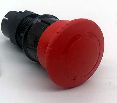 Emergency stop button with contact RC400 Mini - Sistema elétrico para Grua para camião: foto 2 Emergency stop button with contact RC400 Mini - Sistema elétrico para Grua para camião: foto 2