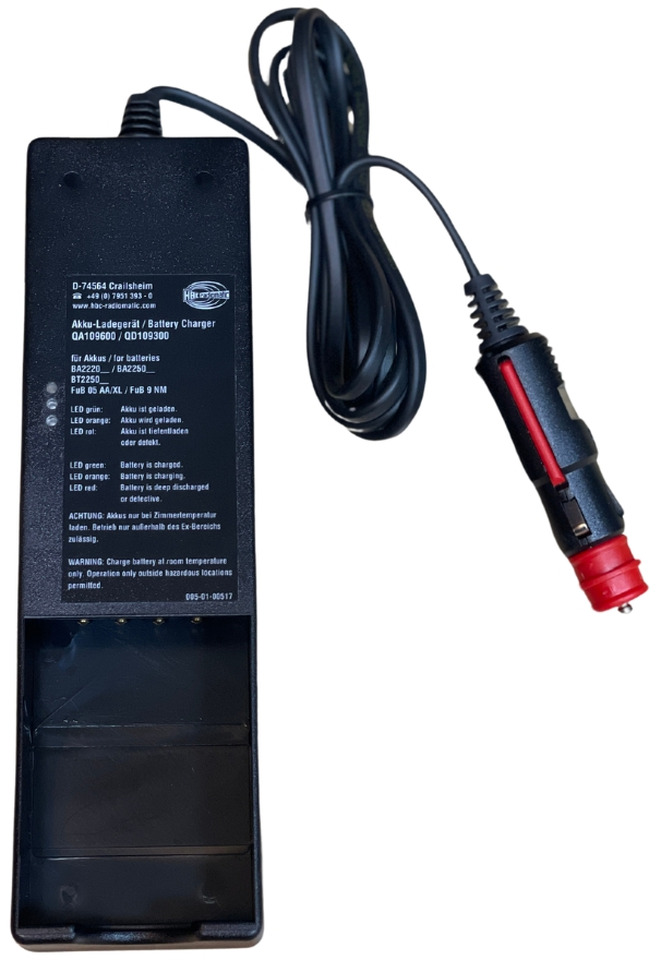 HBC charger QD109300 lighter - Sistema elétrico para Grua para camião: foto 3 HBC charger QD109300 lighter - Sistema elétrico para Grua para camião: foto 3