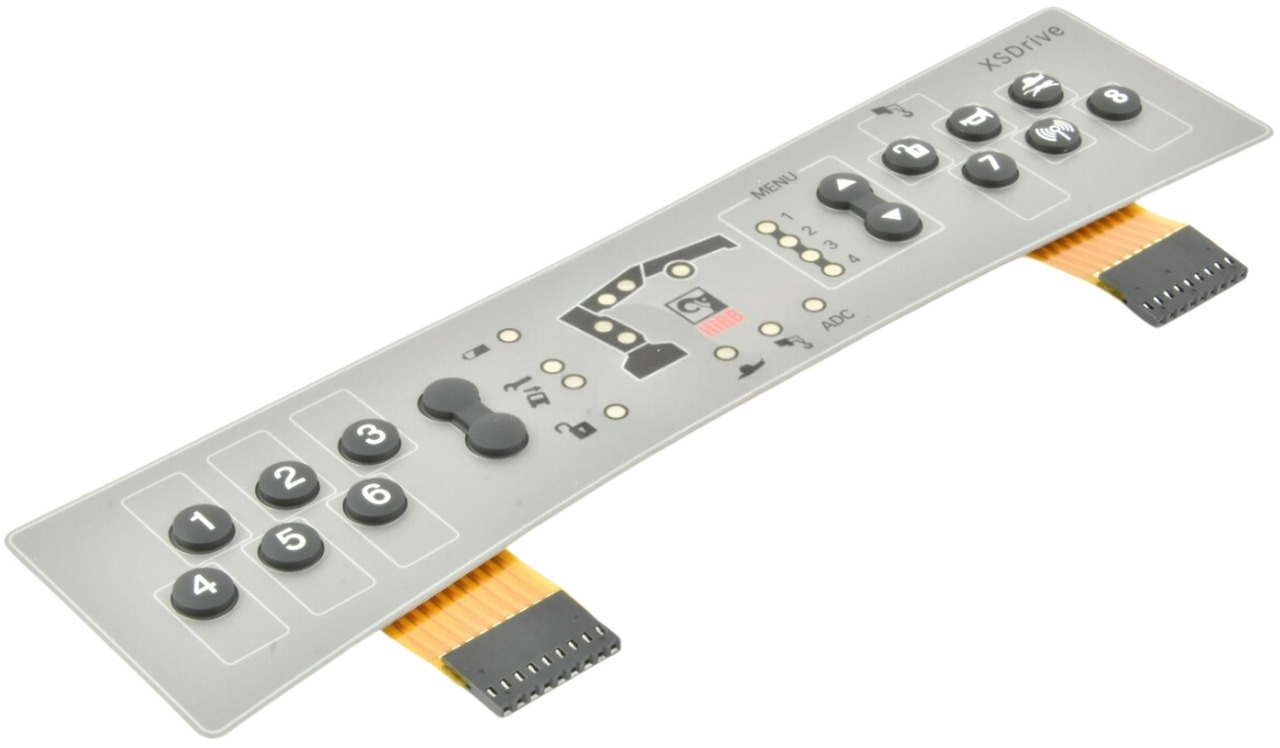 Membrane board for radio remote control Hiab XS Drive - Sistema elétrico para Grua para camião: foto 1 Membrane board for radio remote control Hiab XS Drive - Sistema elétrico para Grua para camião: foto 1