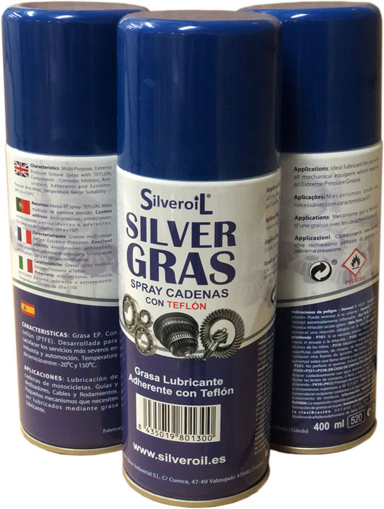 Silver Gras Teflon Silver Gras Teflon - Óleo lubrificante/ Produto para o cuidado automovel: foto 1 Silver Gras Teflon Silver Gras Teflon - Óleo lubrificante/ Produto para o cuidado automovel: foto 1