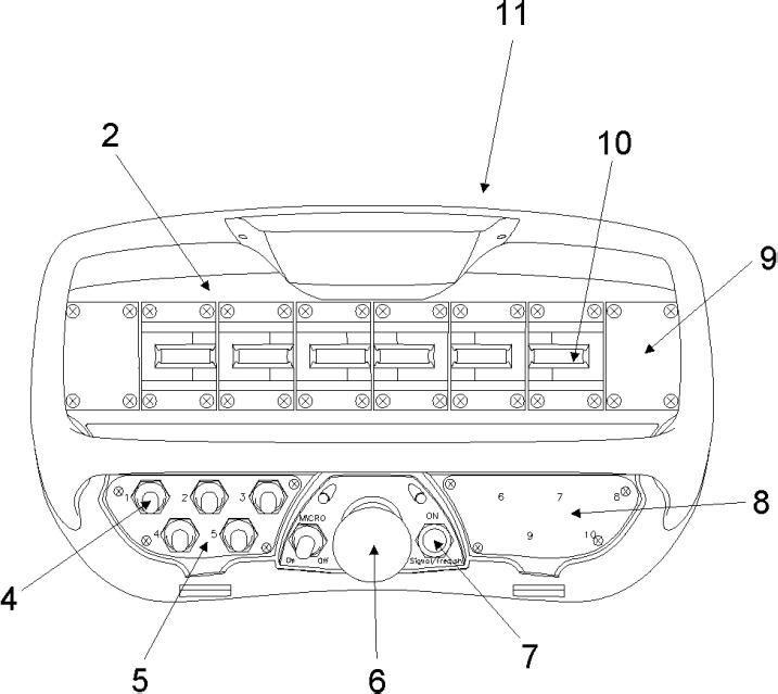 Tapa de cierre para joysticks lineales Scanreco RC 400 - Sistema elétrico para Grua para camião: foto 3 Tapa de cierre para joysticks lineales Scanreco RC 400 - Sistema elétrico para Grua para camião: foto 3