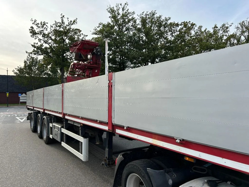 Carnehl Stenen vervoer oplegger met Kennis kraan - Semi-reboque plataforma/ Caixa aberta: foto 2 Carnehl Stenen vervoer oplegger met Kennis kraan - Semi-reboque plataforma/ Caixa aberta: foto 2