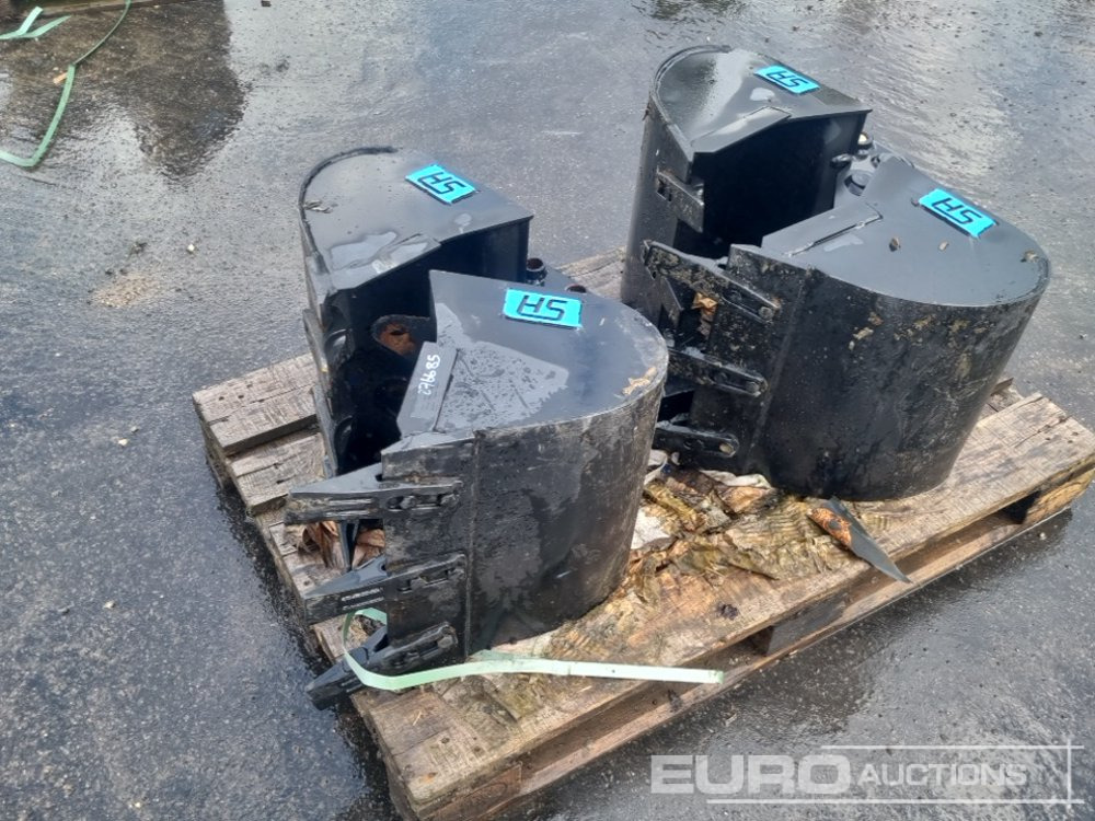 16" (2 of), 18" (2 of) Digging Buckets to suit Mini Excavator - Balde: foto 3 16" (2 of), 18" (2 of) Digging Buckets to suit Mini Excavator - Balde: foto 3