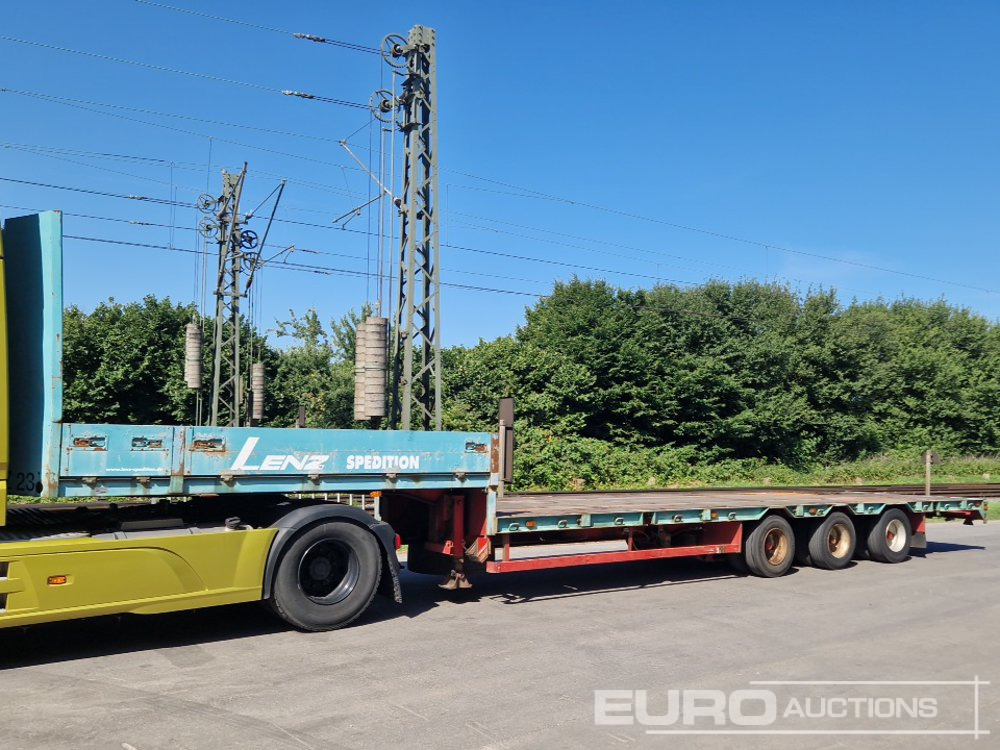 1995 Kempf SPT 48/3 3 Axle Trailer, Rear Axle Steering (German Reg. Docs. Available) - Semi-reboque baixa: foto 1 1995 Kempf SPT 48/3 3 Axle Trailer, Rear Axle Steering (German Reg. Docs. Available) - Semi-reboque baixa: foto 1
