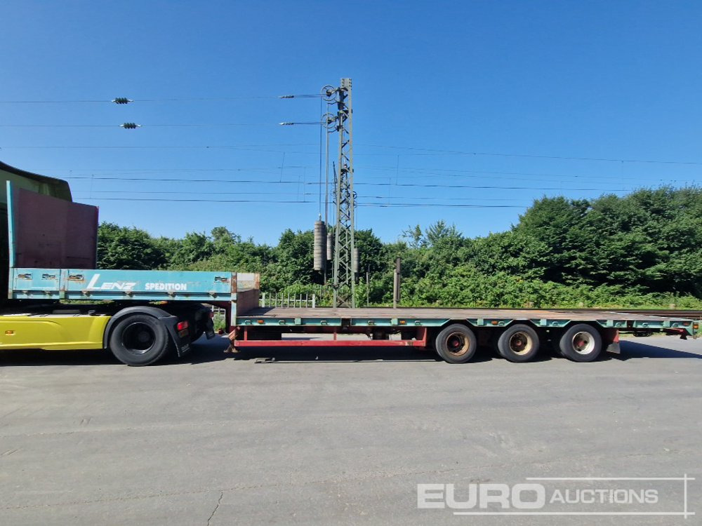 1995 Kempf SPT 48/3 3 Axle Trailer, Rear Axle Steering (German Reg. Docs. Available) - Semi-reboque baixa: foto 2 1995 Kempf SPT 48/3 3 Axle Trailer, Rear Axle Steering (German Reg. Docs. Available) - Semi-reboque baixa: foto 2