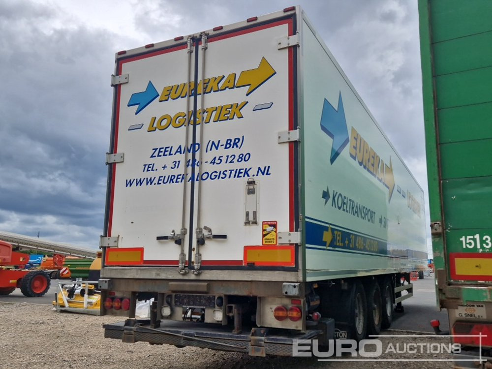 2008 Pacton 3 Axle Refridgerated Trailer, Carrier Maxima 1300, Dhollandia 1500kg Tail lift, Inside 2.70m Height(Dutch Reg. Docs. Available) - Semi-reboque frigorífico: foto 3 2008 Pacton 3 Axle Refridgerated Trailer, Carrier Maxima 1300, Dhollandia 1500kg Tail lift, Inside 2.70m Height(Dutch Reg. Docs. Available) - Semi-reboque frigorífico: foto 3