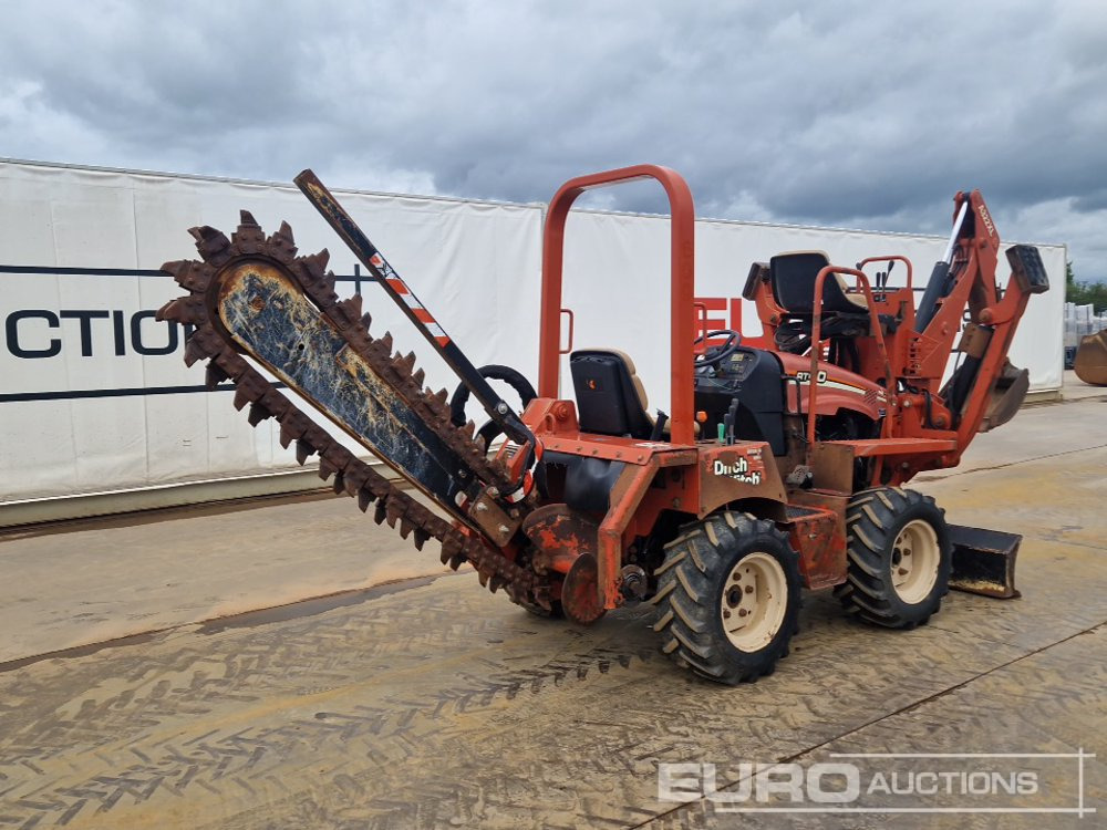 2009 Ditch Witch RT40 - Colocadora de tubagem: foto 5 2009 Ditch Witch RT40 - Colocadora de tubagem: foto 5