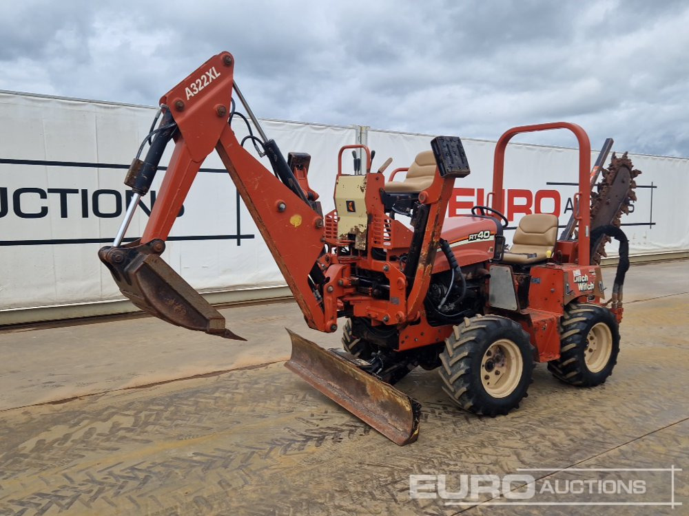 2009 Ditch Witch RT40 - Colocadora de tubagem: foto 1 2009 Ditch Witch RT40 - Colocadora de tubagem: foto 1