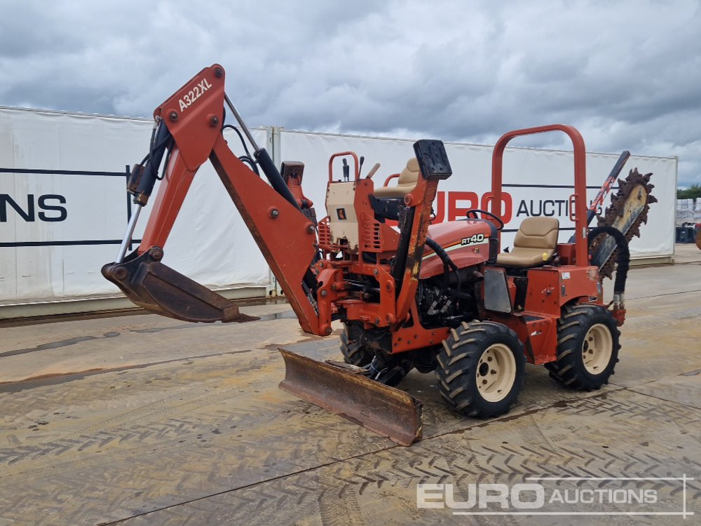 2009 Ditch Witch RT40 - Colocadora de tubagem: foto 1 2009 Ditch Witch RT40 - Colocadora de tubagem: foto 1