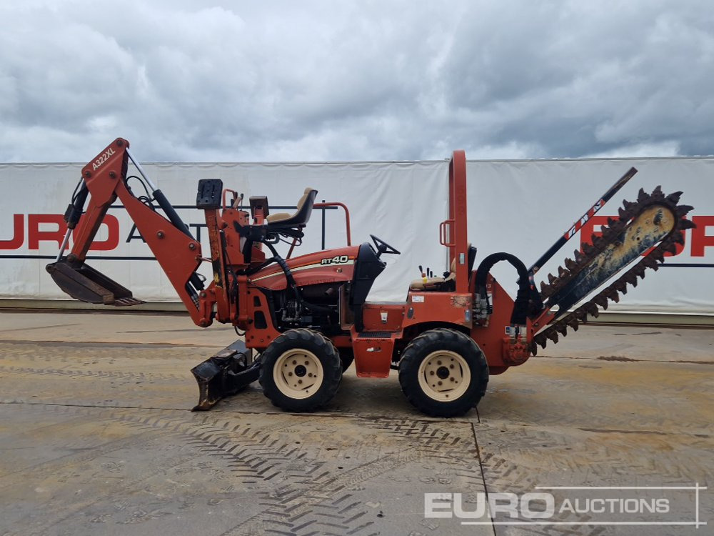 2009 Ditch Witch RT40 - Colocadora de tubagem: foto 2 2009 Ditch Witch RT40 - Colocadora de tubagem: foto 2