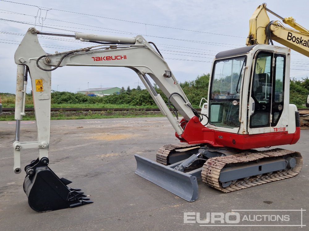 2010 Takeuchi TB150C - Mini escavadeira: foto 1 2010 Takeuchi TB150C - Mini escavadeira: foto 1