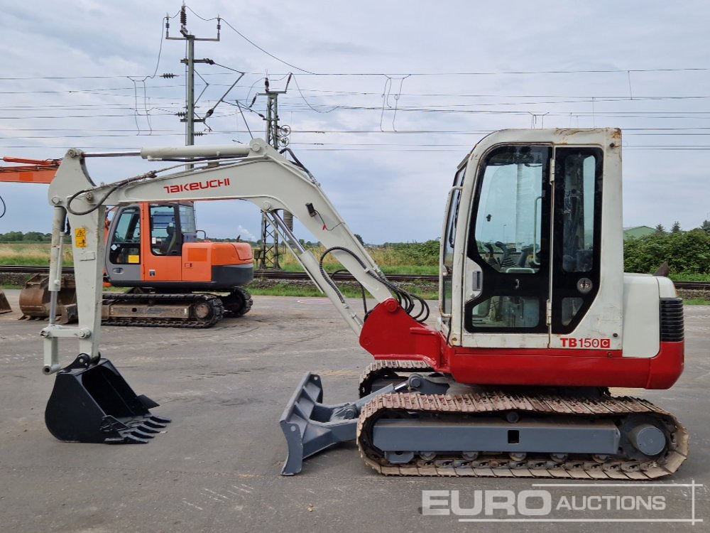 2010 Takeuchi TB150C - Mini escavadeira: foto 2 2010 Takeuchi TB150C - Mini escavadeira: foto 2