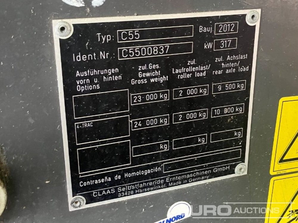 2012 Claas LEXION 750TT - Ceifeira debulhadora: foto 4 2012 Claas LEXION 750TT - Ceifeira debulhadora: foto 4