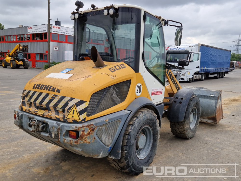 2013 Liebherr L508C - Pá carregadora de rodas: foto 5 2013 Liebherr L508C - Pá carregadora de rodas: foto 5