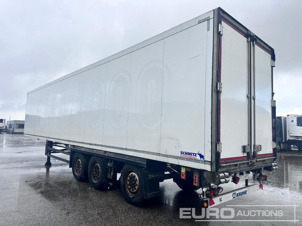 2014 Schmitz Box Trailer, 3 Axle, Steer Axle (Danish Reg. Docs) - Semi-reboque furgão: foto 2 2014 Schmitz Box Trailer, 3 Axle, Steer Axle (Danish Reg. Docs) - Semi-reboque furgão: foto 2