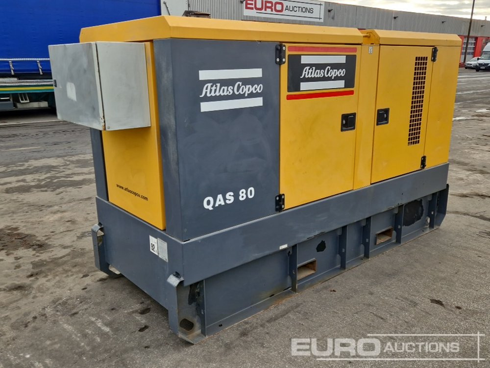 2015 Atlas Copco QAS 80 - Gerador elétrico: foto 4 2015 Atlas Copco QAS 80 - Gerador elétrico: foto 4