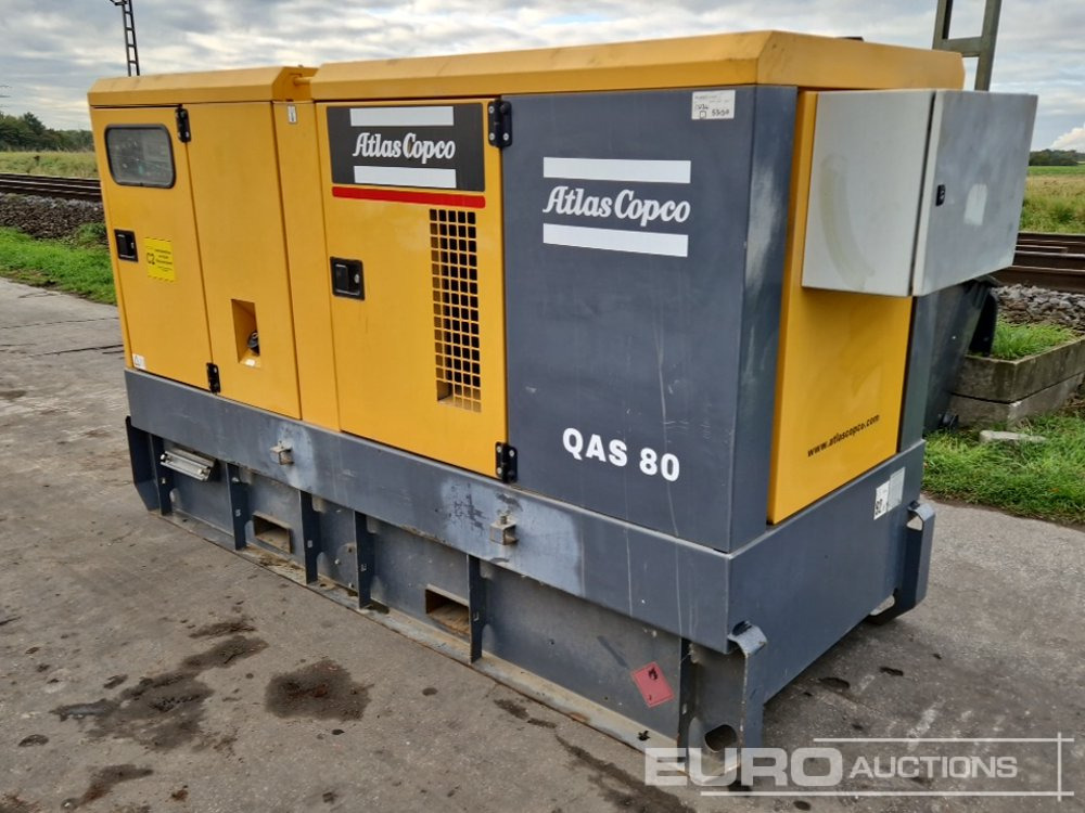 2015 Atlas Copco QAS 80 - Gerador elétrico: foto 3 2015 Atlas Copco QAS 80 - Gerador elétrico: foto 3