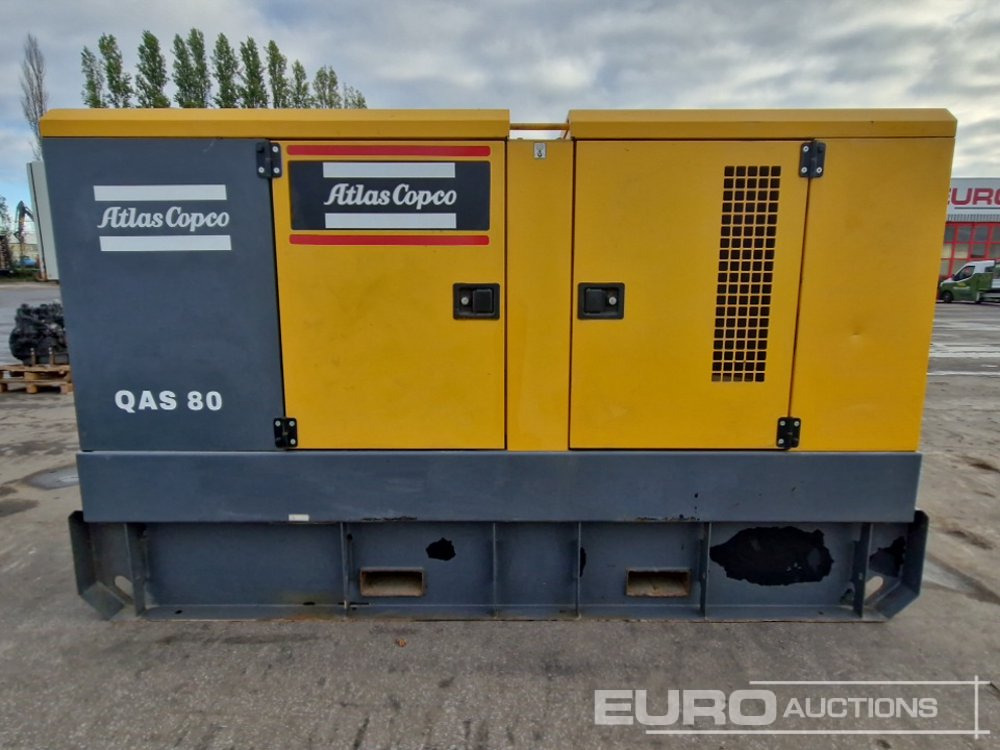 2015 Atlas Copco QAS 80 - Gerador elétrico: foto 5 2015 Atlas Copco QAS 80 - Gerador elétrico: foto 5