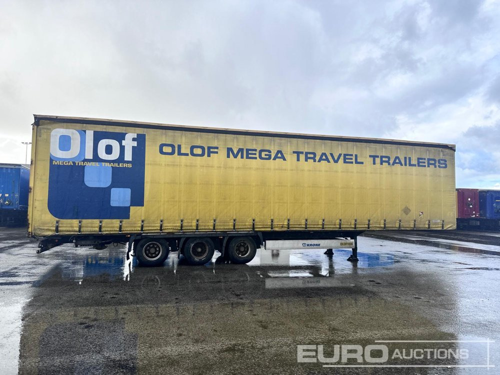 2015 Krone Mega Liner, Curtainsider, 3 Axle (Dutch Reg. Docs)(Selling Offsite from Krone Used Yard Moerdijk, Netherlands) - Semi-reboque de lona: foto 5 2015 Krone Mega Liner, Curtainsider, 3 Axle (Dutch Reg. Docs)(Selling Offsite from Krone Used Yard Moerdijk, Netherlands) - Semi-reboque de lona: foto 5