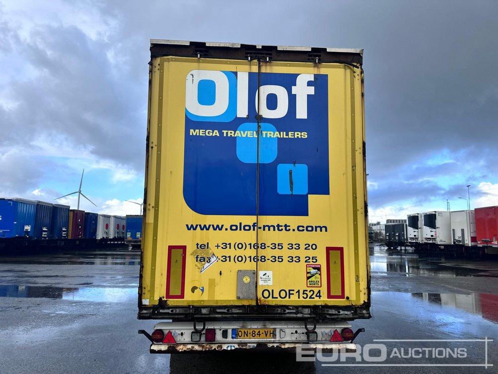 2015 Krone Mega Liner, Curtainsider, 3 Axle (Dutch Reg. Docs)(Selling Offsite from Krone Used Yard Moerdijk, Netherlands) - Semi-reboque de lona: foto 3 2015 Krone Mega Liner, Curtainsider, 3 Axle (Dutch Reg. Docs)(Selling Offsite from Krone Used Yard Moerdijk, Netherlands) - Semi-reboque de lona: foto 3