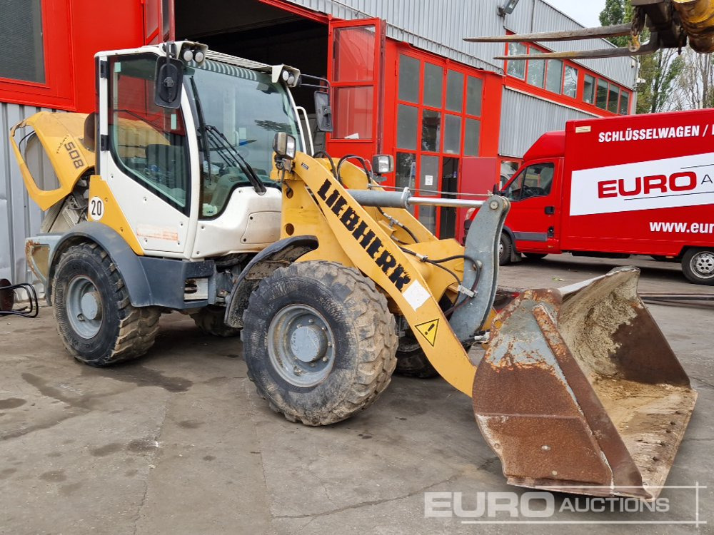 2015 Liebherr L508C - Pá carregadora de rodas: foto 1 2015 Liebherr L508C - Pá carregadora de rodas: foto 1
