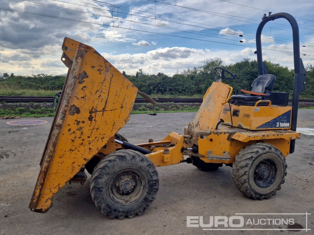 2015 Thwaites 3 Ton Dumper, Rollbar - Tombador: foto 2 2015 Thwaites 3 Ton Dumper, Rollbar - Tombador: foto 2
