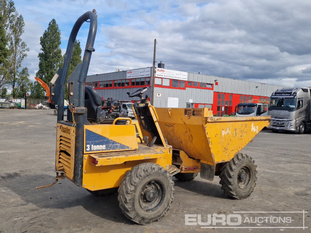 2015 Thwaites 3 Ton Dumper, Rollbar - Tombador: foto 5 2015 Thwaites 3 Ton Dumper, Rollbar - Tombador: foto 5